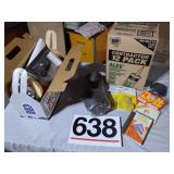 Pain Supplies, Caulk, Steel wool Misc