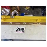 Stanley 4 foot level with 2 cases.