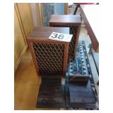 2 vintage speakers