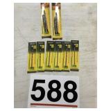 Hanson drill bits, new, size 5/32, 11/64, and