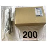 Standard double rod garment rack. New in box