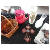 Home Decor, pitcher,  hanging lamp