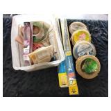 Trimmer lines, windshield wipers,  etc