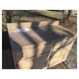 Cabinet with  countertop 4ï¿½ x 25ï¿½.