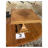 Small wooden table