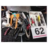 Box full of utensils