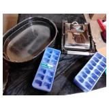 Bella sandwich griddle, roast pan, ice cube tray