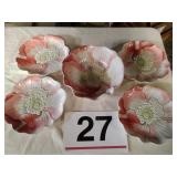 Edie Rose Home Hydrangea collection bowl and