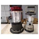 Coleman and Life Gear lanterns