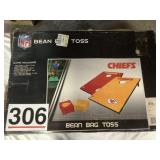 Official NFL Kansas City Chiefs bean bag toss,