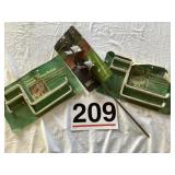 2 flower box deck brackets, and planting auger.