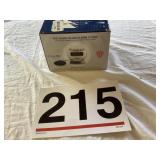 Sonic glow alarm clock. New in box.