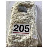 Decorative throw blanket. Size in pictures. New