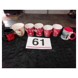 Christmas coffee mugs