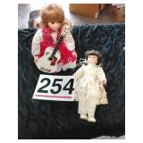 Classic porcelain dolls