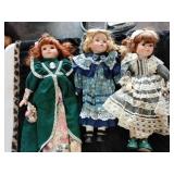 Classic porcelain dolls