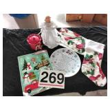 Christmas decor and angel