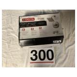 Delta port wood shower head and faucet. New