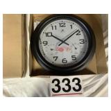 Infinity wall clock. New