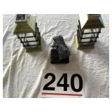 Outside solar lights.