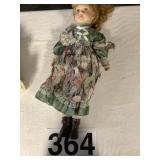 Large porcelain doll.