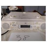 Jensen CD radio under counter player