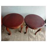 2 side tables (Height 21 in.)