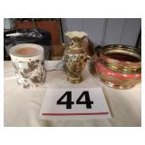 Oriental planter and vase and wax warmer