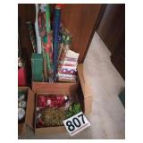 Christmas gift wrap and decor
