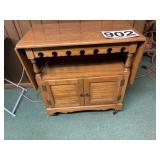 Drop leaf table on wheels  H32ï¿½xW32ï¿½