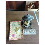 Bird feeder and hanging decor