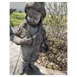 Concrete Kids statue 36? tall