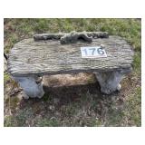 Concrete bench