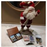 Vintage Santa on pedestal, Missouri sales tax