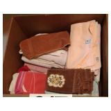 Large box of towels, wash cloths and hand towels