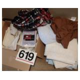 Full size sheets and pillow cases - some satin