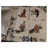 Norman Rockwell season prints