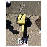 Tractor yard sprinkler