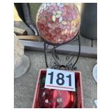 Outdoor garden globe