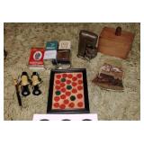 Vintage Hobart sample, mills, fan, Mr Peanut and