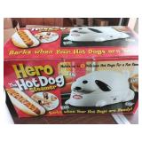 George Foreman Roaster and hot dog steamer