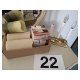 Flameless candles and electric