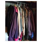 Coats, rain coats, jackets (med-large)