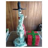 Christmas lights up decor