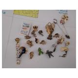 Lapel pins and hat pins