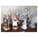 Figurines of men & women and children