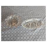 Glass candy dishes