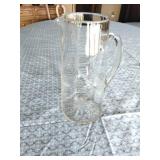 Glass pitcher