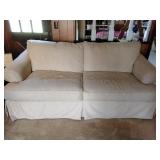 Cream sofa