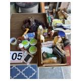 Shoe polish, all-purpose cleaners, furniture,